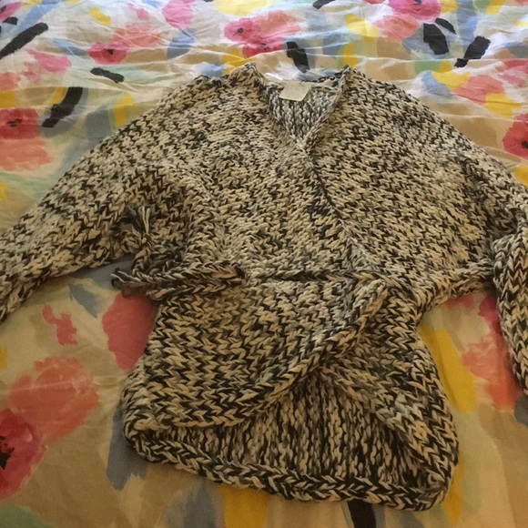 Free people cotton wrap sweater - Picture 4 of 7